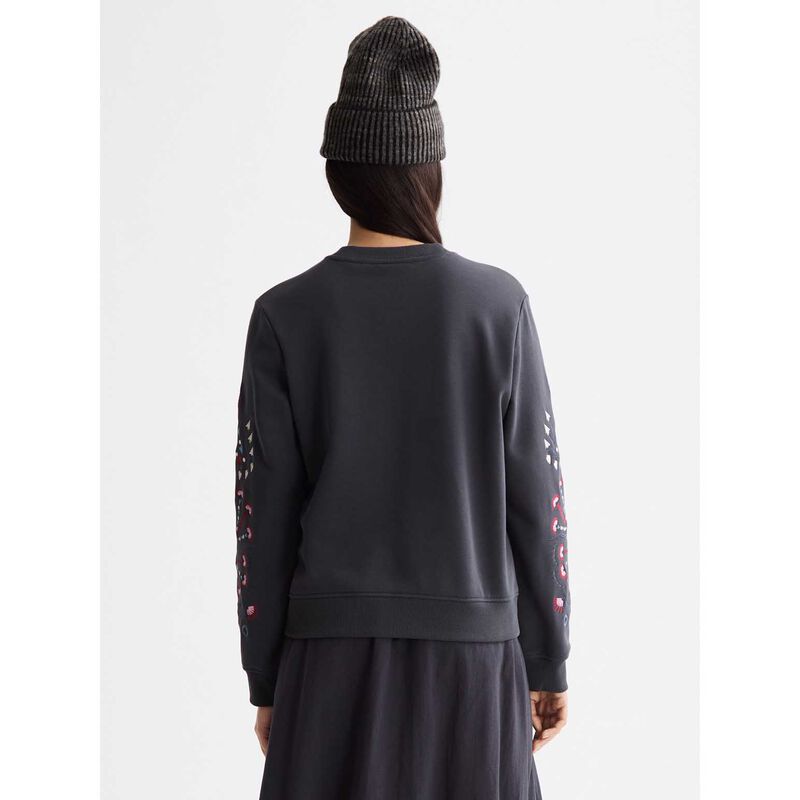 Scotch & Soda Embroidered Regular Fit Sweatshirt image number 1